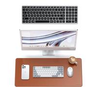 SATECHI Bundle Clavier Bluetooth Slim X2 QWERTY US Gris Sidéral avec Pavé Numérique et Sous-Main XXL Noir 68 × 31,5 cm