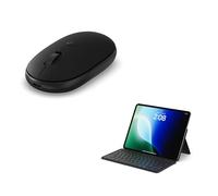 Satechi Bundle OntheGo™ Clavier Bluetooth avec Support réglable Disposition QWERTY US et Souris Bluetooth (Noir)