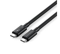 Satechi Câble Thunderbolt 5 Certifié 240W, Données 120Gb/s, Double 8K@60Hz, Triple 4K@144Hz, Câble Tressé Thunderbolt 5/4/3 USB-C pour MacBook Air & Pro, iPhone, PC Portable et Plus