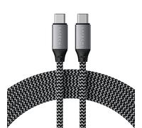 Satechi Câble USB-C vers USB-C 100W pour Appareils USB Type-C, 2 Mètres, pour Macbook Pro/Air M2/M1, iPad Pro/Air M2/M1, Mac Mini M2, iMac M1