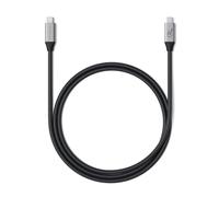 Satechi Câble USB4 Pro Charge Rapide PD 240 W, Transfert de Données à 40 Gbps, Certifié USB-IF, Résolution 8K@60Hz / 4K@120Hz, Compatible MacBook, Windows et plus - Longueur 1,2 m
