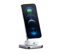 Stand De Charge Sans Fil 2 En 1 iPhone Airpods Satechi