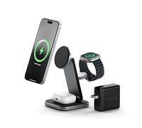 Chargeur Sans Fil Pliable 3-en-1 Qi2