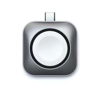 SATECHI Chargeur Magnétique USB C Certifié MFi, Recharge Portable 5W pour Apple Watch Ultra/Ultra 2, Séries 10 à 1, Design Compact en Aluminium - Câble Non Inclus