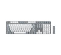 Satechi Clavier Mécanique 75% SM3 , Bluetooth, 108 Touches, Rétroéclairé et Rechargeable, Idéal pour Le Gaming, pour Mac et Windows (Gris Clair, Distribution Américaine)