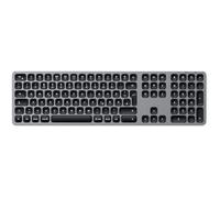 Satechi Clavier sans Fil avec Pavé Numérique, , Clavier Bluetooth en Aluminium, Multi-Appareils, Rechargeable USB-C pour Mac, Windows et Android (Distribution Allemande)