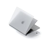 SATECHI Coque Rigide pour MacBook Pro 14 Pouces, Eco-Hardshell Ultra-Mince et Légère, Compatible M1 2021, M2/M3 2023, M4 2024, Accès Complet Ports - Transparent