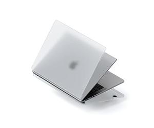 SATECHI Coque Rigide pour MacBook Pro 14 Pouces, Eco-Hardshell Ultra-Mince et Légère, Accès Complet Ports - Compatible avec MacBook Pro 14 Pouces (2025 M5/M4/M3/M2/M1) - Transparent
