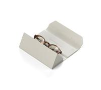 SATECHI FindAll Étui pour Lunettes Intelligent Compatible avec Apple Find My, Pochette Pliable et Portable avec Alerte Sonore, Charge sans Fil, pour Tous Types de Lunettes et Modèles XR/AR - Beige