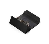 SATECHI FindAll Étui pour Lunettes Intelligent Compatible avec Apple Find My, Pochette Pliable et Portable avec Alerte Sonore, Charge sans Fil, pour Tous Types de Lunettes et Modèles XR/AR - Noir