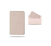 SATECHI FindAll Wallet Tracker, Carte Localisation Portefeuille avec Apple Find My, Recharge sans Fil, Alerte Sonore, Résistante à l’Eau pour Tous Les iPhone 17 16 15 à 12, iPad, Mac et Plus - Rose