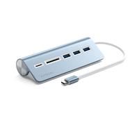 Satechi - Hub combiné USB-C pour ordinateur de bureau (bleu)