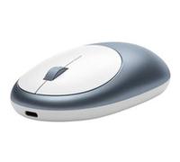 Satechi M1 - Souris - droitiers et gauchers - optique - 3 boutons - sans fil - Bluetooth 4.0 - bleu G