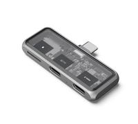 SATECHI Mobile XR Hub, Adaptateur USB-C, Charge de 100W, Transfert de Données à 10Gbps, Sortie Vidéo 4K pour Lunettes AR/XR, Lecteur MicroSD - Adaptateur pour Lunettes de Réalité Augmentée