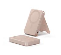 Satechi Batterie externe OntheGo™ MagSafe 10000mAh Qi2 15W support pliable Rose