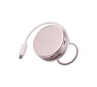 Hub Multiport 5-en-1 USB-C OntheGo HDMI 4K - USB-A - 2 USB-C - Carte SD - pour MacBook Neo - Rose