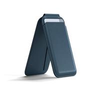 Satechi Porte-carte MagSafe pour iPhone – Cuir bleu avec fonction support