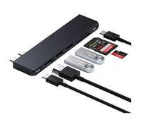Satechi Station d'accueil Pro Hub Slim 7-en-1 USB4 40Gbps HDMI 6K@60Hz PD100W Minuit