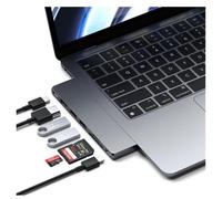 Satechi Pro Hub Slim - Station d'accueil - USB-C x 2 - HDMI - pour Apple MacBook Air (Fin 2018, Fin 2020, Mi-2019, Mi-2022); MacBook Pro