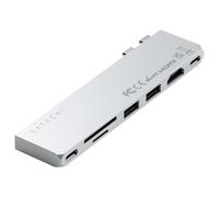 Satechi Pro Hub Slim - Station d'accueil - USB-C x 2 - HDMI - pour Apple MacBook Air (Fin 2018, Fin 2020, Mi-2019, Mi-2022); MacBook Pro