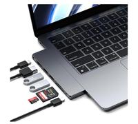 Satechi Pro Hub Slim - Station d'accueil - USB-C x 2 - HDMI - pour Apple MacBook Air (Fin 2018, Fin 2020, Mi-2019, Mi-2022); MacBook Pro