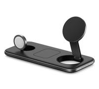 Satechi Qi2 Trio Smartwatch, Casques, Smartphone Gris USB Recharge sans fil Intérieure