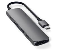 Adaptateur Satechi Mac - Type usb c vers HDMI Hub V2 - Gris