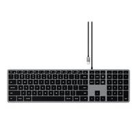 Satechi Slim W3 - Clavier - rétroéclairé - USB-C - AZERTY - Français G