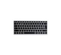 Satechi Slim X1 Mini Bluetooth Clavier anthracite touches multimédia, éclairé