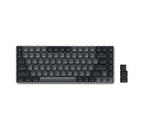 Satechi SM1 Clavier Mécanique 75% Bluetooth à 84 Touches QWERTY US, Rétroéclairé et Rechargeable USB C, Idéal pour Le Gaming, MacBook, PC Portable, Ordinateur et Plus - Gris Noir