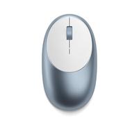 Satechi Souris sans Fil M1 Bluetooth, Bleu | Rechargeable USB-C, jusqu'à 45 jours d'autonomie, en aluminium mat, 1200 DPI, pour MacBook, Windows et plus