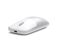 Satechi Souris sans fil Slim EX Aluminium - Bluetooth & 2,4 GHz, USB-C, Clics silencieux - Argent