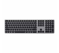 Satechi ST-AMBKM clavier Bureau Bluetooth QWERTY US International Noir, Gris