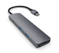 Satechi ST-CMAM station d'accueil USB 3.2 Gen 1 (3.1 Gen 1) Type-C Gris
