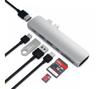Satechi Adaptateur USB-C vers 4K HDMI - Hub Pro Argent