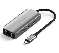 Satechi ST-H3C25EM hub & concentrateur USB Type-C 10000 Mbit/s Gris