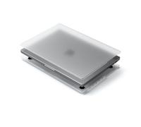 SATECHI Coque Rigide pour MacBook Pro 16 Pouces, Eco-Hardshell Ultra-Mince et Légère, Compatible M1 2021, M2/M3 2023, M4 2024, Accès Complet Ports - Transparent