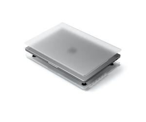 Satechi ST-MBP16 oque Eco-Hardshell Transparente 16" pour MacBook Pro 16" (2021 & 2023) - Boîtier Robuste, Panneau Avant Rigide