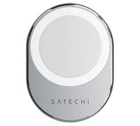 Satechi Chargeur voiture magnétique ST-MCMWCM 7,5W pour iPhone 12/13 – Argent