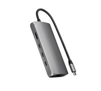 Satechi station d'accueil ST-P8KEM avec fil USB 3.2 Gen 1 (3.1 Gen 1) Type-C Gris