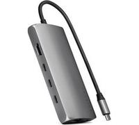 Satechi ST-P8KEM station d'accueil Avec fil USB 3.2 Gen 1 (3.1 Gen 1) Type-C Gris Gris G