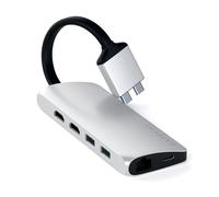 Satechi ST-TCDMMAS station d'accueil USB 3.2 Gen 1 (3.1 Gen 1) Type-C Argent