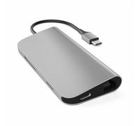 Satechi ST-TCMAM station d'accueil pour ordinateur portable & réplicateur de ports USB 3.2 Gen 1 (3.1 Gen 1) Type-C Gris