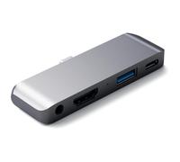 Satechi ST-TCMPHM station d'accueil USB 3.2 Gen 1 (3.1 Gen 1) Type-C Gris