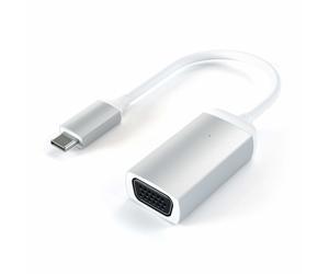 Satechi ST-TCVGAS câble vidéo et adaptateur USB Type-C VGA (D-Sub) Argent
