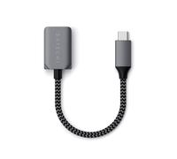 Satechi Câble adaptateur USB-C vers USB-A 3.0, 5 Gbps, Type A femelle, Gris sidéral
