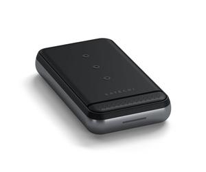 Satechi ST-UCDWPBSM banque d'alimentation électrique 10000 mAh Recharge sans fil Gris