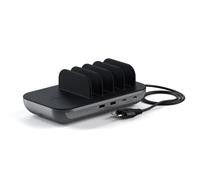 Satechi ST-WCS5PM-EU chargeur d'appareils mobiles Casques, Smartphone, Tablette Noir, Gris Secteur Recharge sans fil Charge rapide Intérieure