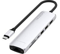 Hub USB-C Multiport 7-en-1 - Satechi - Argent - Ethernet 1Gbit - Power Delivery 100W - HDMI 4K 60Hz