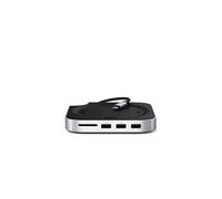 Satechi Support & Hub pour Mac Mini M4 avec boitier SSD Silver